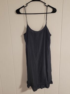 Vintage 100% Silk Juicy Couture Black Slip Dress